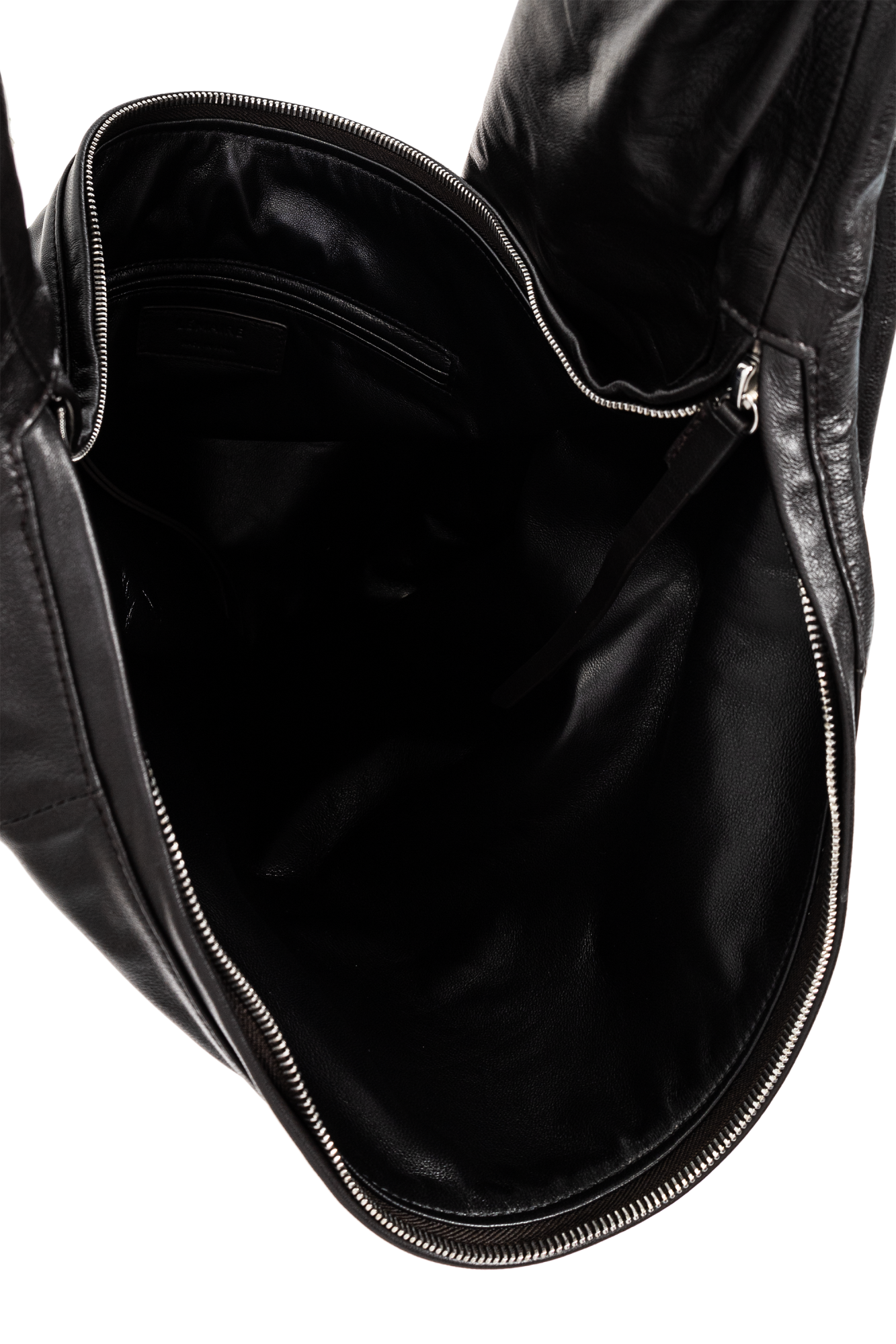 ショルダーバッグ・ポシェット LEMAIRE Lemaire Scarf Shoulder Bag (BG0157 LL0075 MU096) Black / Dark Chocolate Scarf Bag | LEMAIRE